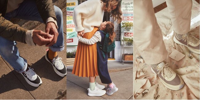 「Allbirds」からオールドスクール・スタイルに新たなテイストを加えた「Courier」を8月18日(金)発売