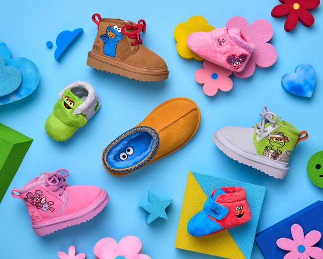 UGGxSesame Street コラボレーション、日本ローンチ!