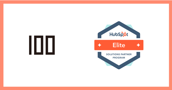 株式会社100、アジア・日本初のHubSpot Elite Partnerに認定。