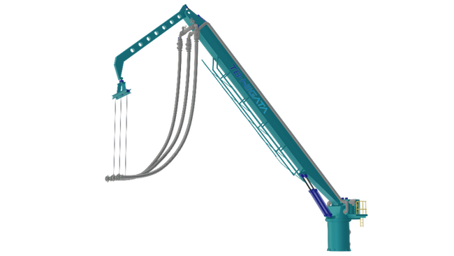 The First in Japan! Jointly developed vessel mounted Bunkering Boom for Ammonia