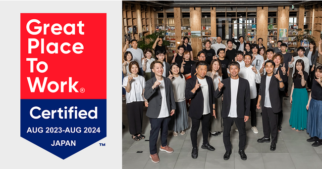 株式会社100が、世界100カ国10,000社を超える企業の働きがい調査を行うGPTWが運営する「働きがい認定」に選出されました