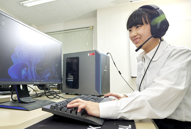 開志学園高等学校オンランコースに、eスポーツプロを養成するコース「＋eスポーツ専攻」が2023年10月に開講