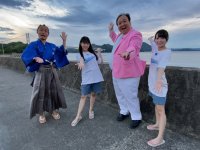 広島ホームテレビ【せとチャレ！STU48】瀬戸内の絶景島で夏のグラビア撮影会！