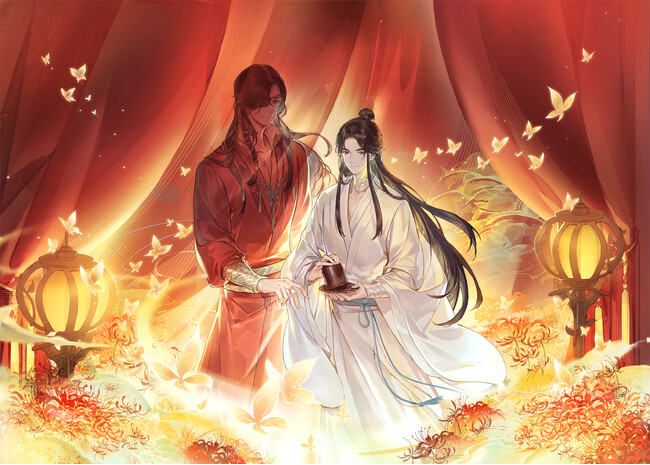 「魔道祖師」シリーズの墨香銅臭原作の中華ファンタジー「天官賜福」アニメ第２期「天官賜福 貮」。ＷＯＷＯＷで10月、日本初放送・配信決定！