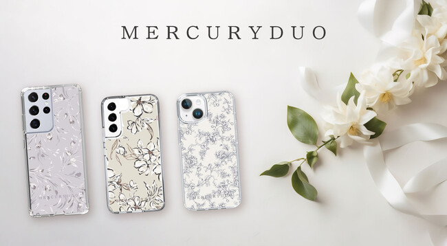 MERCURYDUOのスマートフォンケースが、“機種×コンテンツ×デザイン”で豊富なスマホアクセサリーを取り揃えるCASEPLAYから登場！