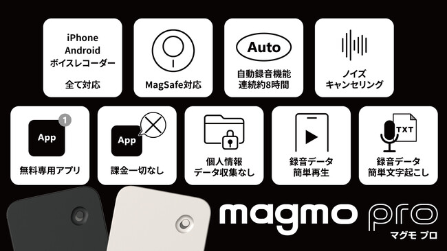 【ついに明日8/24公開！】Makuake限定特価で販売！！magmo pro(マグモプロ)