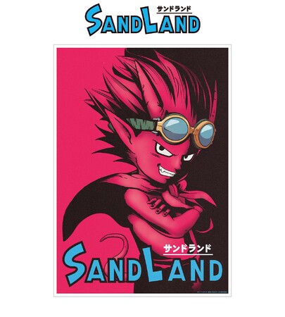 映画『SAND LAND（サンドランド）』のA3マット加工ポスターの受注を開始！！アニメ・漫画のオリジナルグッズを販売する「AMNIBUS」にて