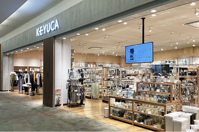 ライフスタイルショップKEYUCA 埼玉エリアに「モラージュ菖蒲店」をオープン