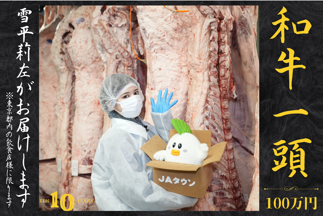 産地直送通販サイト「ＪＡタウン」の「お肉の宅配 肉市場」にてオープン１０周年記念特別キャンペーン実施中！