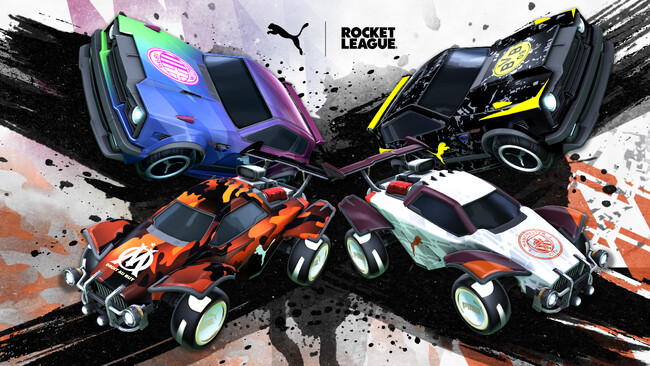 8月25日よりPUMAの新しいヨーロッパサッカーユニフォームが『ロケットリーグ(R)』に登場