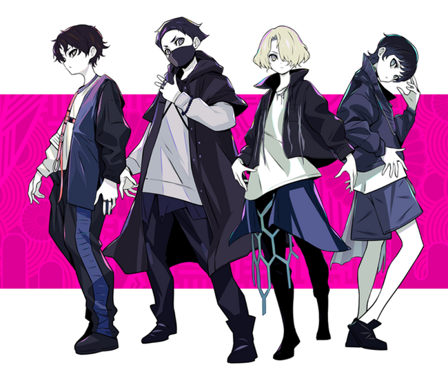 METEORA st.所属イラストレーターの「ケイゴイノウエ」が4人組音楽パフォーマンスユニット「ZIPANG OPERA」メンバーをモデルにしたNFTデジタルアートのデザインを担当。