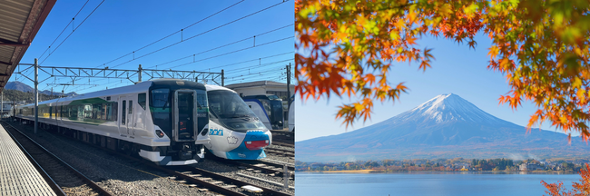 JR中央線・富士急行線直通特急「富士回遊」10月・11月も毎日4往復運転
