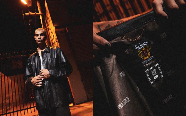 HUF X Schott コラボアイテム2型を発売！