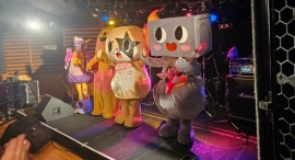 あの、ゆるキャラ「ちぃたん☆」のバンド「ちぃたん☆KISS～愛のROCK BAND～」授業参観開催