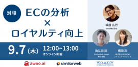 ECの分析×ロイヤルティ向上 ECの分析×ロイヤルティ向上