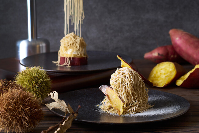 【ホテルグランヴィア京都】焼き芋に京都産丹波栗のクリームをたっぷり絞った“しぼりたてモンブラン”も登場！秋の味覚スイーツバイキング開催のお知らせ