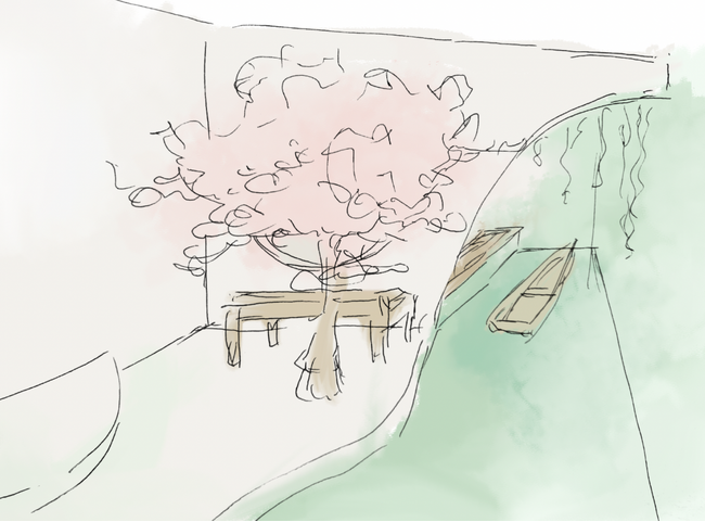 湖と湖畔に咲く桜の木のある和空間スタジオ`SAKURA`がオープン！！【Paletteplus札幌西店】