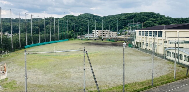 オープンハウスの地域共創事業、群馬・旧桐生南高校の活用　跡地の名称は「KIRINAN BASE」に　グラウンドと体育館の利用申込の受付を開始します