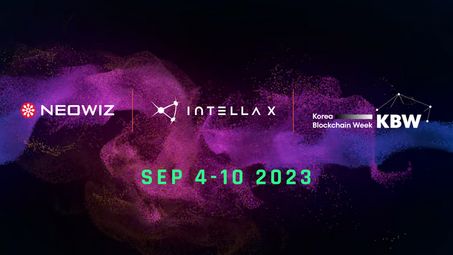 【NEOWIZ　プレスリリース】『Intella X』、「KBW 2023」参加パネル討論・ネットワーキングサイドイベント実施