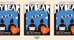 イラストレーター・umao氏の個展「MY BEAR」が、JR東京駅エキナカの「VINYL」で開催