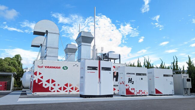 脱炭素社会に向けた次世代エネルギー機器の実証施設「YANMAR CLEAN ENERGY SITE」を開設