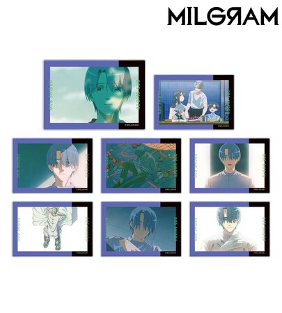 『MILGRAM -ミルグラム-』のトレーディング MV アクリルカード シドウ『トリアージ』などの受注を開始！！アニメ・漫画のオリジナルグッズを販売する「AMNIBUS」にて