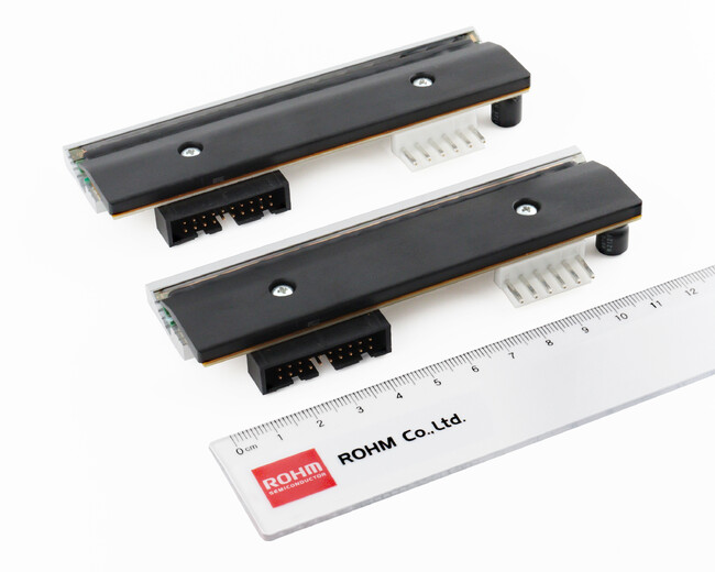 バーコードラベル用途で業界最速(※)500mm/秒の印字速度を誇るサーマルプリントヘッドを開発
