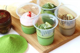 濃厚抹茶パンナコッタ 濃厚抹茶パンナコッタ