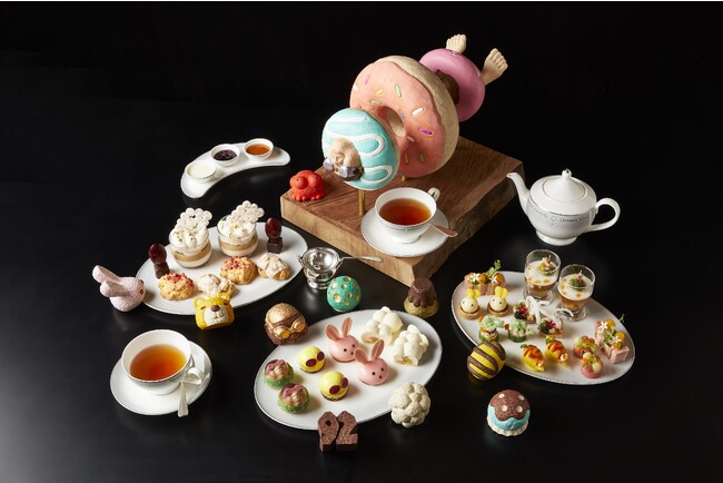 【ザ・リッツ・カールトン東京】国内外で活躍する現代アート作家・野原邦彦氏とのコラボによる『アートアフタヌーンティー』を9月1日より提供開始