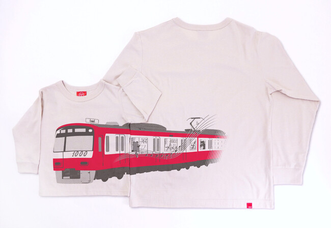 京急1000形ドレミファインバータ×OJICOの長袖Tシャツが登場！