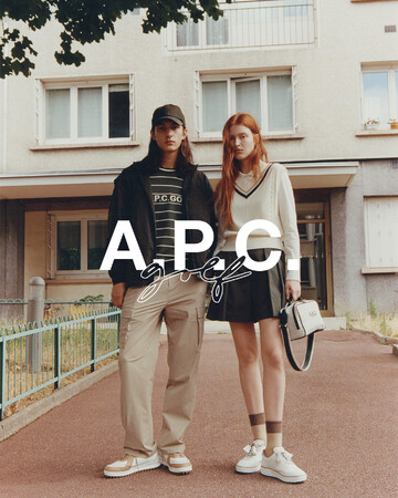 ＜A.P.C. GOLF＞フィールドと日常を融合させたライフスタイルゴルフウェアA.P.C. GOLF 2023秋冬コレクション2023年9月1日より発売