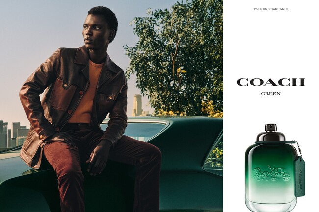 8月30日(水)、<COACH>から新メンズフレグランス「コーチ マン グリーン オードトワレ」が誕生!