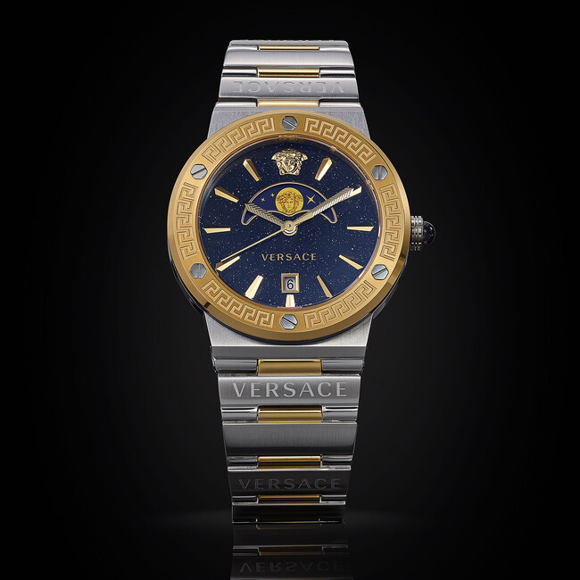 イタリアブランド『VERSACE』の腕時計から、ムーンフェーズ機能を搭載したエレガントな腕時計「GRECA LOGO MOONPHASE」を2023年9月2日(土)に発売。
