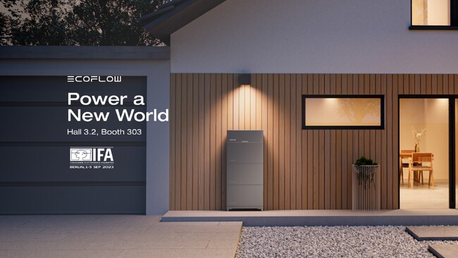 EcoFlow、ドイツ・ベルリンで開催の家電見本市IFA2023に出展