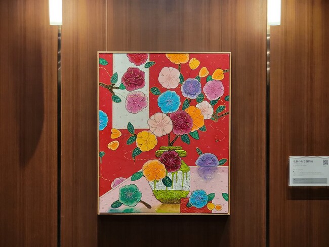 【ホテルメトロポリタン川崎】　秋の期間展示　新作アート7点の初公開