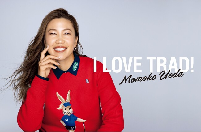【パーリーゲイツ】プロゴルファー上田桃子選手と“I LOVE it!”なコラボレーションアイテムを9月8日(金)より発売！