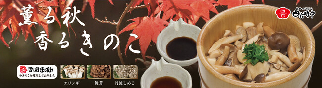 イオンイーハート 前回好評の『おひつごはん四六時中』×『雪国まいたけ』コラボメニュー新たにポルチーニソース登場！9月6日(水)より販売スタート