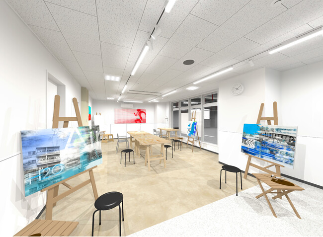 公社住宅の空き店舗を活用した創作スペース「START Box お台場」アーティスト募集　広いスペースをグループで利用できます！