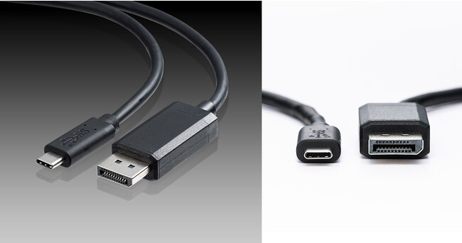 USB Type-CポートをDisplayPortに変換できるアダプタケーブルを発売