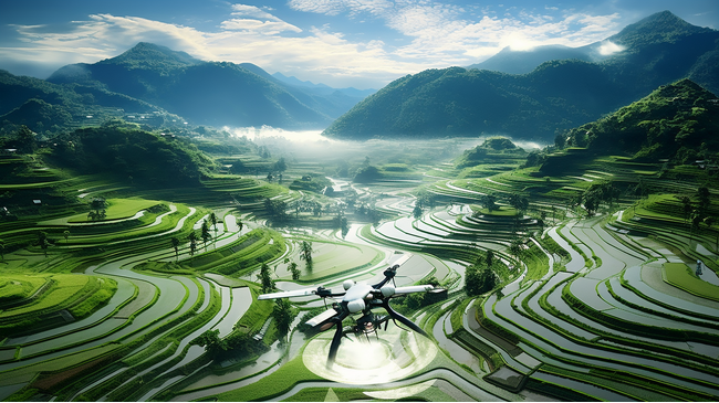 トルビズオンとミライステラス、シェアリングエコノミーで農地上空のドローン空路を展開