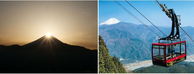 「ダイヤモンド富士観賞会」、身延山ロープウェイにて早朝特別運行