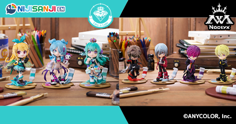 大人気VTuberグループ『NIJISANJI EN』がデフォルメオープンフィギュアシリーズ「PalVerse Pale.」に登場！2023年9月8日(金)から予約受付開始します！