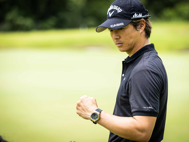 耐衝撃ウオッチ“G-SHOCK”の新製品 プロゴルファー石川遼選手のシグネチャーモデル第四弾