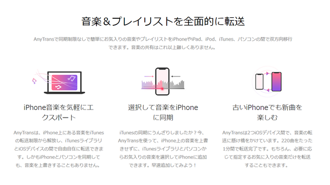 【超便利！】iTunes代替フリソフトおすすめーAnyTrans