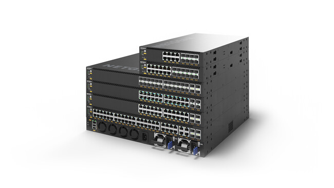 AV over IPシステム構築に最適なNETGEAR ProAVスイッチから待望の新製品が発売。1G、2.5G、10G、25Gアップリンクや90W PoE++などから選べる「M4350」シリーズ