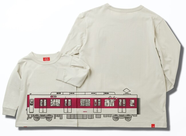 「近鉄5800系」とコラボレーションした新作長袖Tシャツが「OJICO」から登場！～9月13日（水）から先行販売開始～