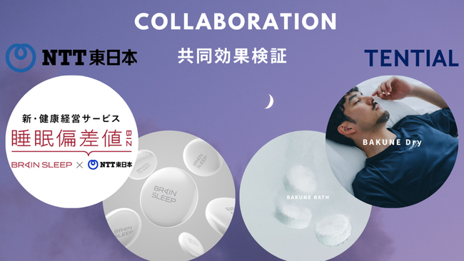 睡眠関連製品の簡易効果測定サービス提供に向けてTENTIAL社製品で効果検証を実施