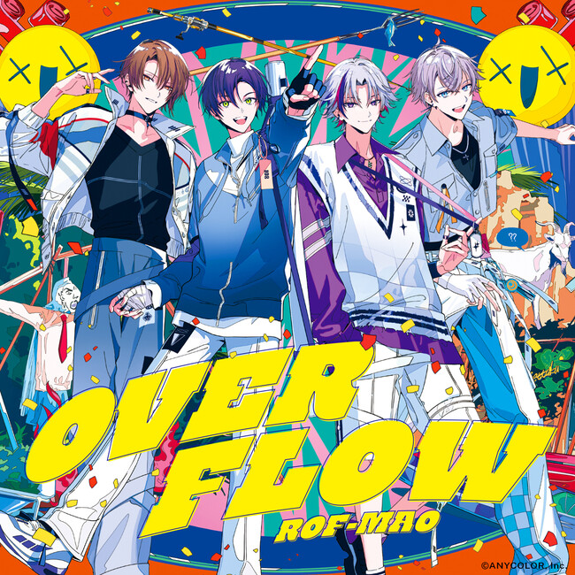 ROF-MAO 1st FULL ALBUM『Overflow』の収録楽曲情報を公開！さらに、第二弾先行配信曲「HANABI」この後2023年9月13日(水)0:00より先行デジタルリリース！！