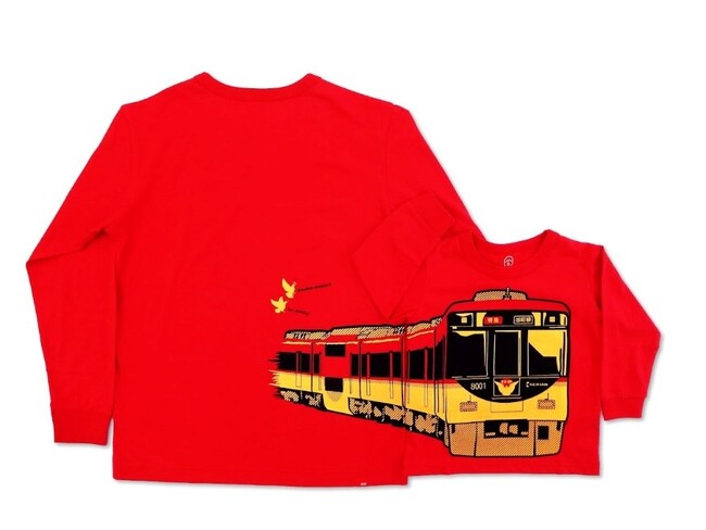 京阪8000系×OJICOの新作長袖Tシャツが登場！～9月14日から20日まで京阪百貨店守口店にて先行販売開始～