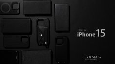 2023年9月発表 新型iPhone 15 モデル対応の手帳型ケース 新作コレクションを9月13日より予約開始【GRAMAS】